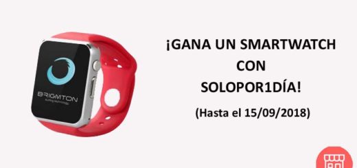 sorteo de smartwatch con solopor1día