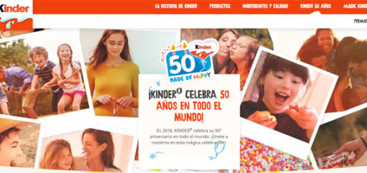 promocion del 50 aniversario de kinder pide tu deseo