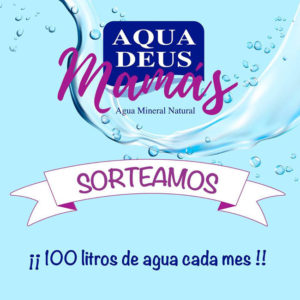 gana 100 litros de agua cada mes con el sorteo de aquadeus