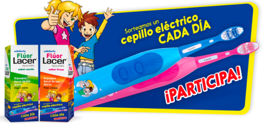 Sorteo de cepillo de dientes eléctrico Junior de Lacer